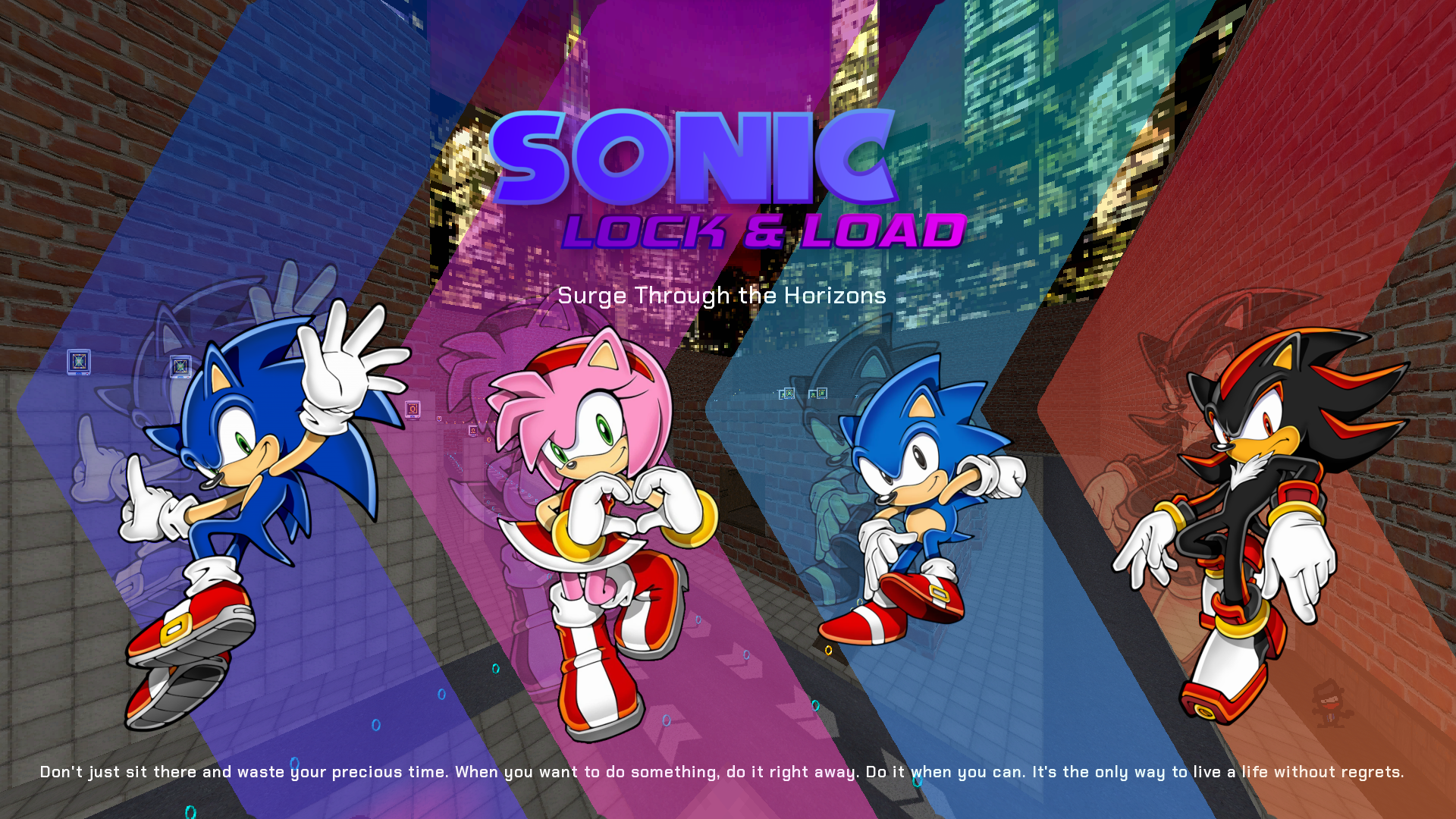 Sonic: Lock & Load title screen